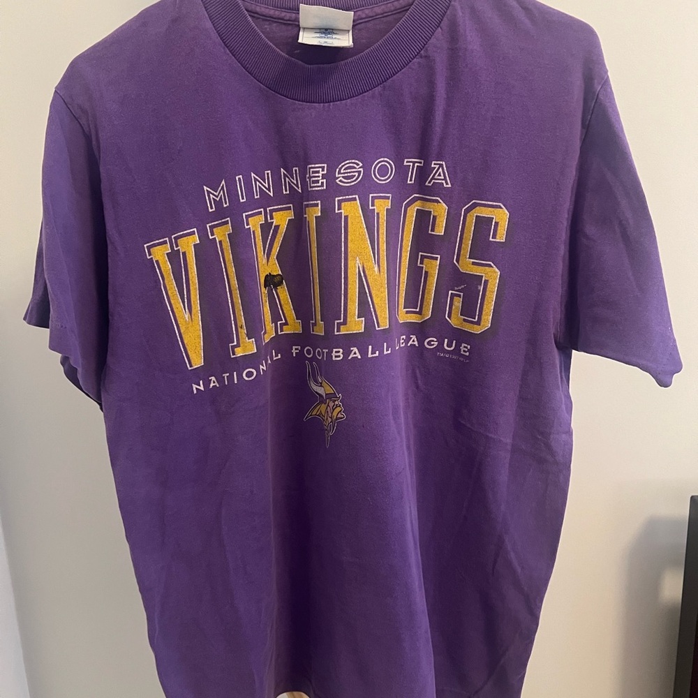 Vintage Pro Player Purple Minnesota T-Shirt